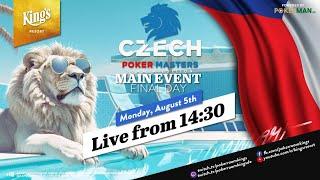  Final Day of €150 Czech Poker Masters Summer Edition live from King's 