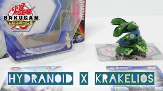 AQUOS/VENTUS HYDRANOID x KRAKELIOS Single Pack | Bakugan Legends | BAKUGAN UNBOX