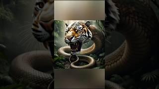 Shocking! Snake with a Tiger’s Face Spotted in the Jungle