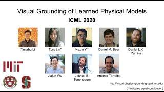 [ICML 2020] Visual Grounding of Learned Physical Models