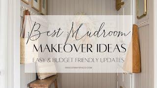 Small Mudroom Makeover | Best DIY Mudroom Makeover Ideas for Organization, Storage and More