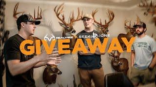 GIVEAWAY with Realtree and Seek One | Trophy Room Tours | Giant Whitetails