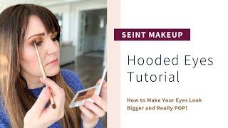 How to Make Hooded Eyes Look Bigger Using Seint Official Eyeshadows