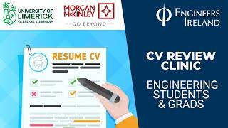 2021 Q1 Engineers Ireland CV Review Clinic - Thomond YES, Morgan McKinley & UL Careers Service