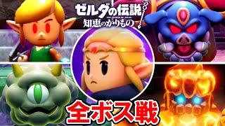 【ゼルダの伝説 知恵のかりもの】辛口モード 全ボス戦ノーダメージ撃破＋エンディング（隠しボス含む）