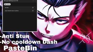 Strongest Battlegrounds script OP No stun No dash cooldown*PASTEBIN*