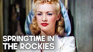 Springtime in the Rockies | Betty Grable | Free Classic Movie