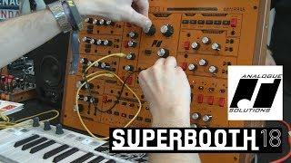 Analogue Solutions - FuseBox - аналоговый полумодульный синтезатор (Superbooth18)