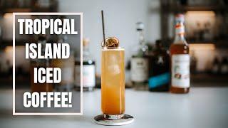 Tropical Island Iced Coffee: An Amazing Drink For Hot Days!