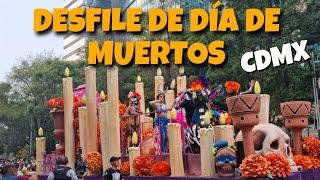 Así es el DESFILE de DÍA de MUERTOS en MÉXICO | Quedé IMPACTADO 