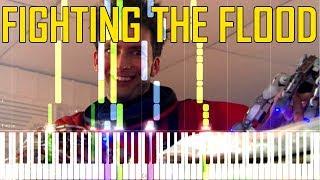 Fighting The Flood - Doctor Who [Synthesia Tutorial For Two Pianos]