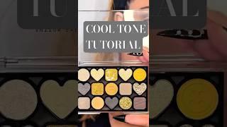 COOL TONED MAKEUP #makeupaddict #makeuptutorial #relaxingvideos #cooltone