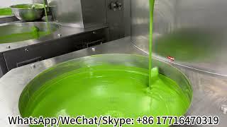Multi-color batch chocolate tempering machine