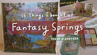 My Fantasy Springs Haul & Stationery Favorites | #TokyoDisneySea | Rainbowholic