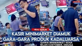 Kasir Indomaret Diamuk Konsumen Gegara Banyak Produk Kadaluarsa di Etalase