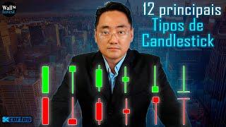 TIPOS DE CANDLESTICK - Como ler os 12 principais candles Day Trade