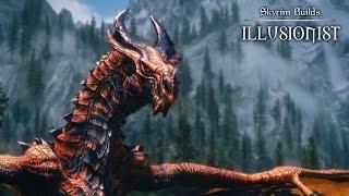 Fighting 10 Dragons At Once! (Skyrim Builds - THE ILLUSIONIST Showcase)