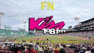 Kiss 108 | WXKS-FM Medford, Massachusetts Legal ID (7/20/2024)