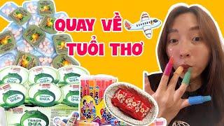 Cùng Pít Trở Về Tuổi Thơ Với Các Loại Bánh Kẹo Huyền Thoại Thời 9x 2k | #Shorts