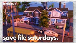 savefile saturdays: adding decor to the suburbs in my save!