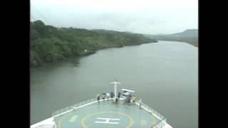 Panama Canal crossing timelapse 2003