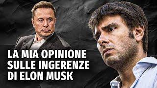 Le ingerenze di Elon Musk e l’indignazione a giorni alterni