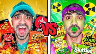 تحدي السناكات الحارة ️ ضد الحامضة  | Extreme Spicy VS Sour Challenge