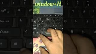 Press Window+H and Type Without Keyboard! #shorts #windows #shortcutkeys