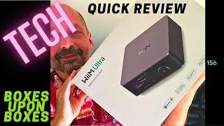 WiiM Ultra Hi-Res Music Streamer Quick Review.  Ten minutes of my favorite features.