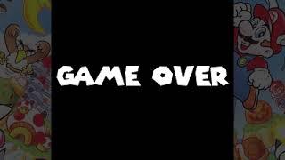 New Super Mario Land - Game Over (SNES)