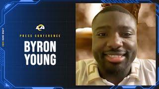 OLB Byron Young Talks About Being Drafted To Rams & What It Means To Play Alongside Aaron Donald