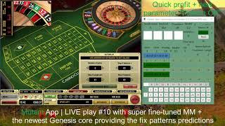 Mutant App | LIVE play #10 Casino Club Deposit 400 EUR | online roulette systems