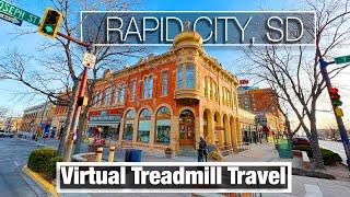 City Walks - Rapid City South Dakota - Treadmill Travel Virtual Walking Tour