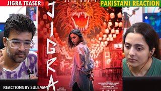 Pakistani Couple Reacts To JIGRA Teaser | Alia Bhatt | Vedang Raina | Vasan Bala | Ulti Ginti Shuru