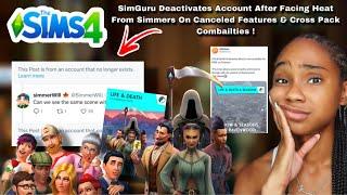 SimGuru Deactivates Account Amid Severe Harassment from Simmers, EA Help responds bugs & More !