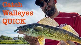 How to Catch Walleyes From Shore (before and after work!)