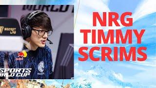 JOINED NRG!!! | NRG iiTzTimmy PRO SCRIMS WITH OFFICIAL NEW PRO TEAM