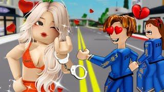 Police Officer Peter and True Love. ROBLOX Brookhaven RP - FUNNY MOMENTS @HappyRoblox2024