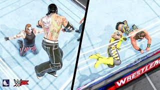 60 Best Finisher Combinations in WWE Games EVER!