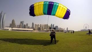 Skydive Dubai Alyona Sidelnikova прыжок с высоты 4000 метров.