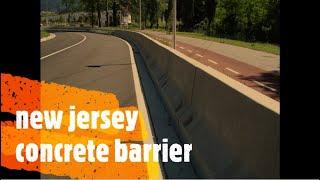 new jersey concrete barrier