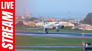  Lisbon Airport LIVE WINDY Plane Spotting