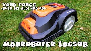 Yard Force Mähroboter SA650B App gesteuert