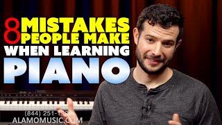 8 Mistakes People Make When Learning Piano