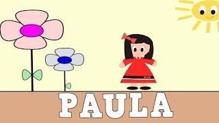 Aprender a Leer y Escribir PAULA - Vídeos para niños