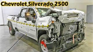 Chevrolet Silverado 2500 Crash test 2024 - truck safety