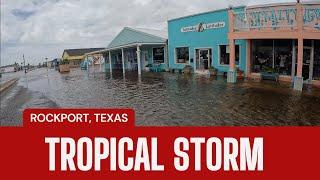 Downtown Rockport, Texas - FLOODING