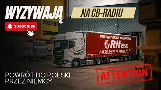 WYZYWAJĄ na CB radiu- Powrót do Polski przez Niemcy