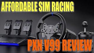 Affordable Sim Racing: PXN V99 Wheel Kit Tested