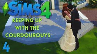 The Courdourouy/Souza Wedding! | Sims 4